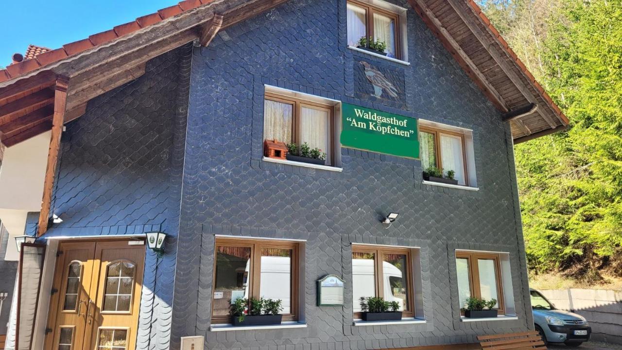 Waldpension Am Koepfchen Kurort Steinbach-Hallenberg 外观 照片